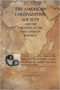  Early book portraying the history of ACS and its founding of Liberia