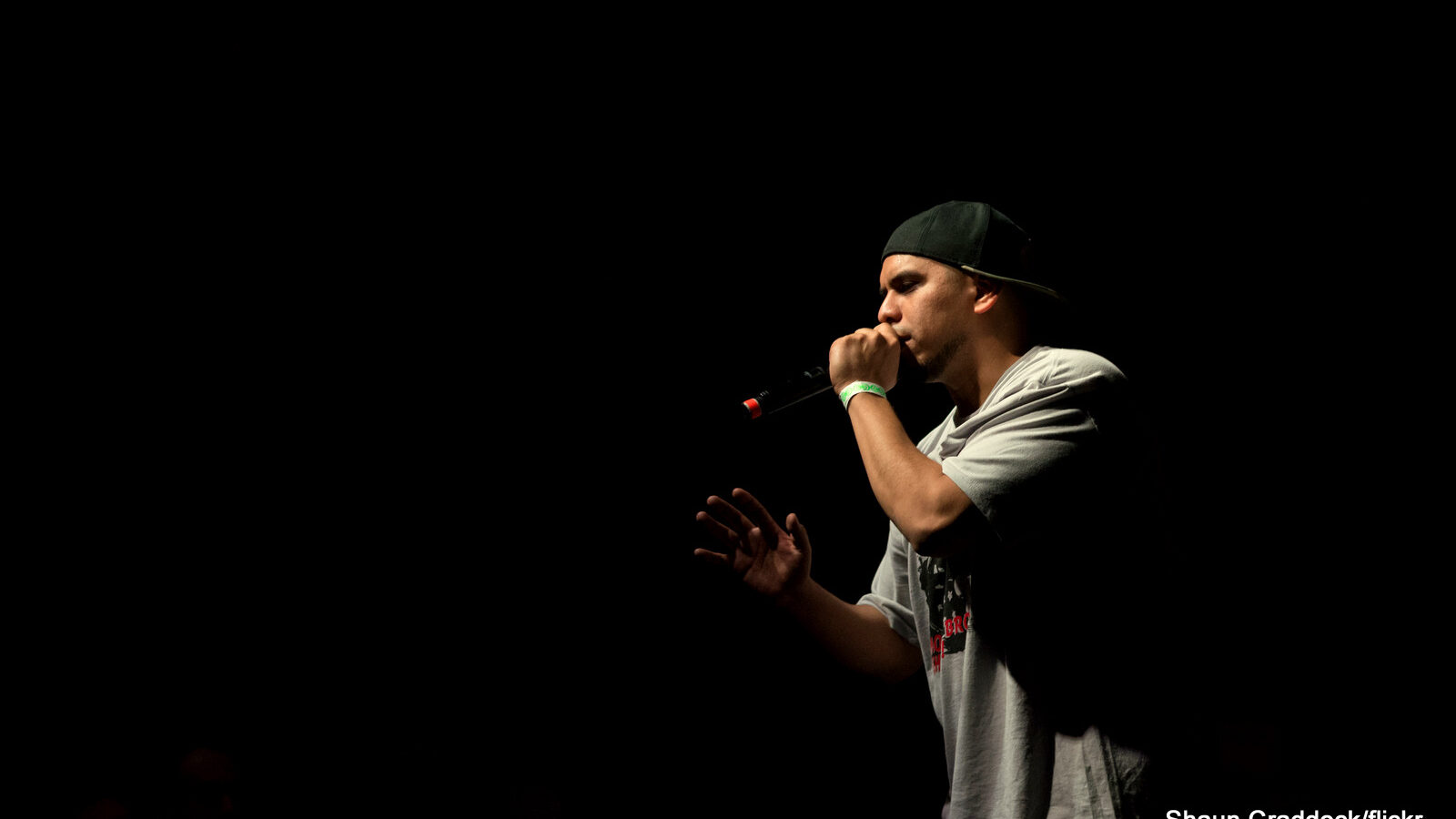 Immortal Technique performs at the War & Peace Tour at Brooklyn Bowl in New York, April 11, 2014.