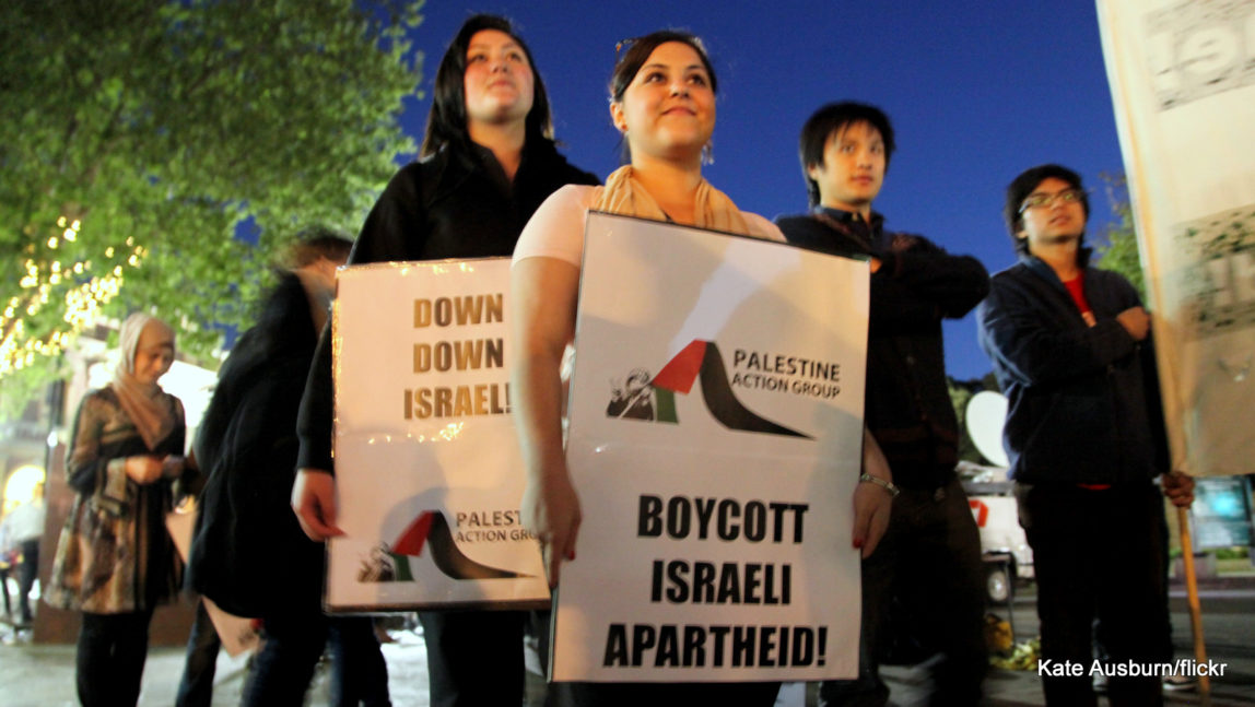 Boycotting Israel May Soon Become Illegal In The US