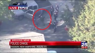 FOX25 Catches Police Abusing Suspect On Camera And Quickly Zoom Out