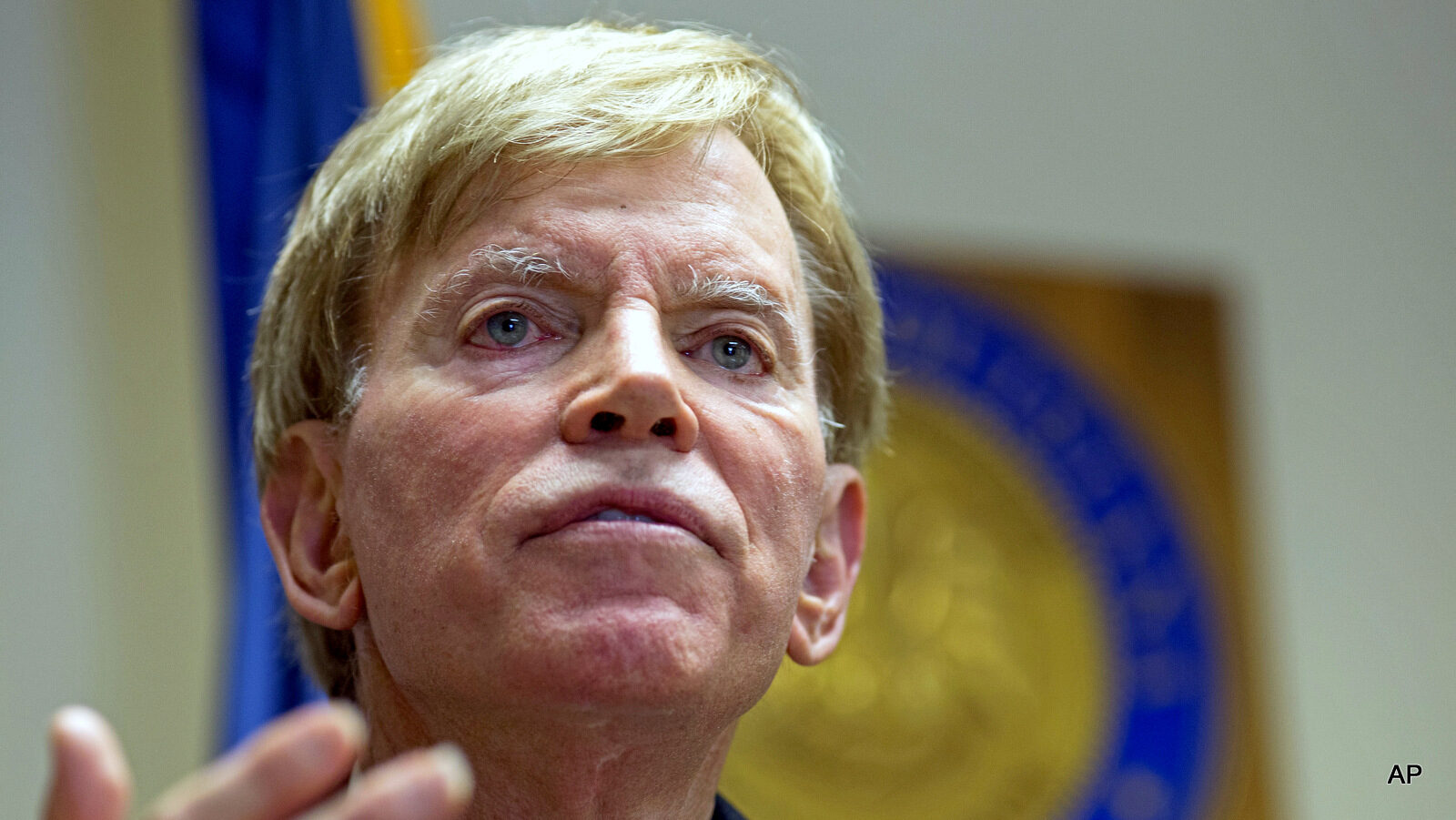 Former Ku Klux Klan leader David Duke talks to the media at the Louisiana Secretary of State's office in Baton Rouge, La. And far from hiding in chat rooms or under white sheets, they cheered the GOP presidential nominee inside the Republican National Convention over the last week. While not official delegates, they nevertheless obtained credentials to attend the party’s highest-profile quadrennial gathering. Donald Trump has publicly disavowed the white supremacist movement when pressed by journalists. Seizing on the energy, Duke on Friday announced a bid for the Senate.