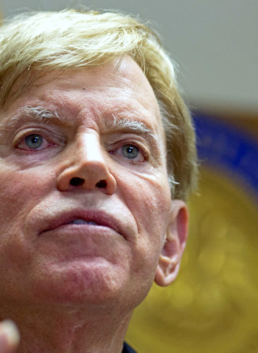 Former Ku Klux Klan leader David Duke talks to the media at the Louisiana Secretary of State's office in Baton Rouge, La. And far from hiding in chat rooms or under white sheets, they cheered the GOP presidential nominee inside the Republican National Convention over the last week. While not official delegates, they nevertheless obtained credentials to attend the party’s highest-profile quadrennial gathering. Donald Trump has publicly disavowed the white supremacist movement when pressed by journalists. Seizing on the energy, Duke on Friday announced a bid for the Senate.