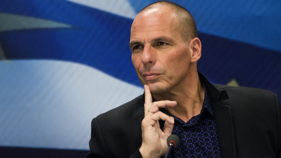 former finance minister of Greece and founder of DiEM25 (Democracy in Europe Movement 2025), Yanis Varoufakis,