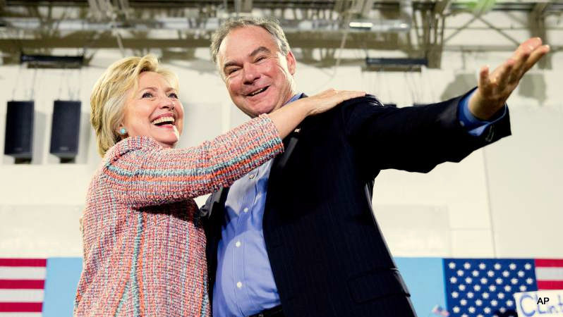 GOP Attacks Clinton VP Pick For Marine Pin Honoring His Son