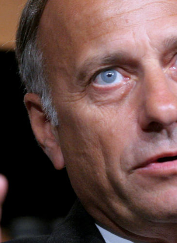 Rep. Steve King, R-Iowa, speaks to reporters on Capitol Hill in Washington.