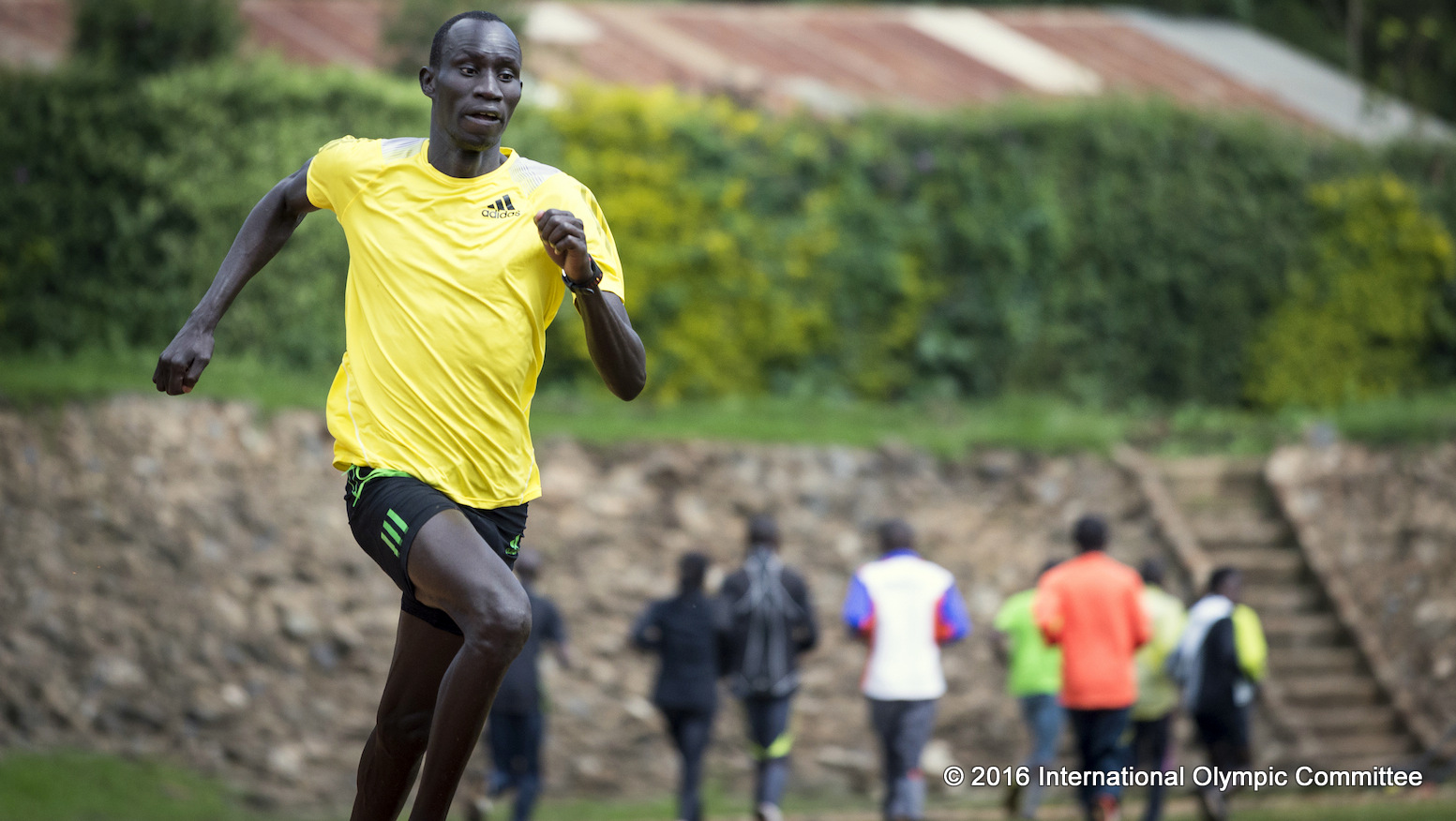 South Sudanese refugee James Nyang Chiengjiek has been selected together with nine fellow refugees to be part of the Refugee Olympic Team (ROT) at the Olympic Games Rio 2016, 15 years after fleeing his home country. 