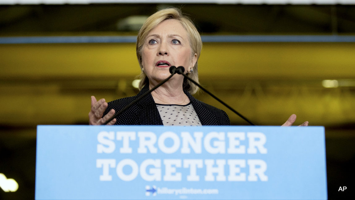 Hillary Clinton Backs Away From TPP