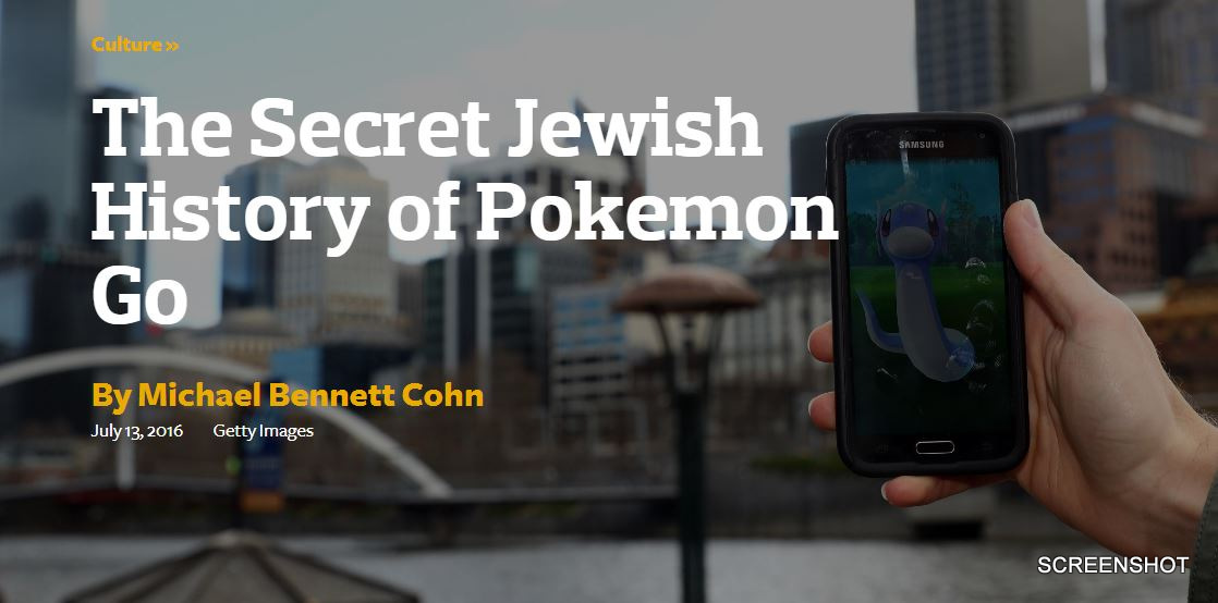 One story in the "The Secret Jewish History of,,," series published by the Forward.