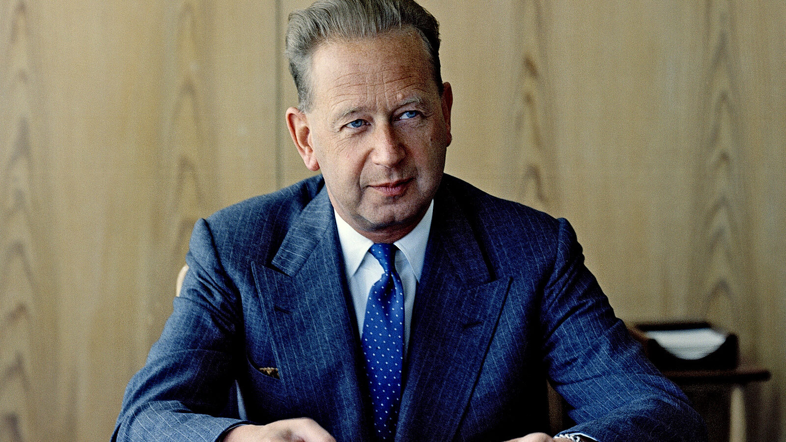Former UN Secretary General Dag Hammarskjöld.