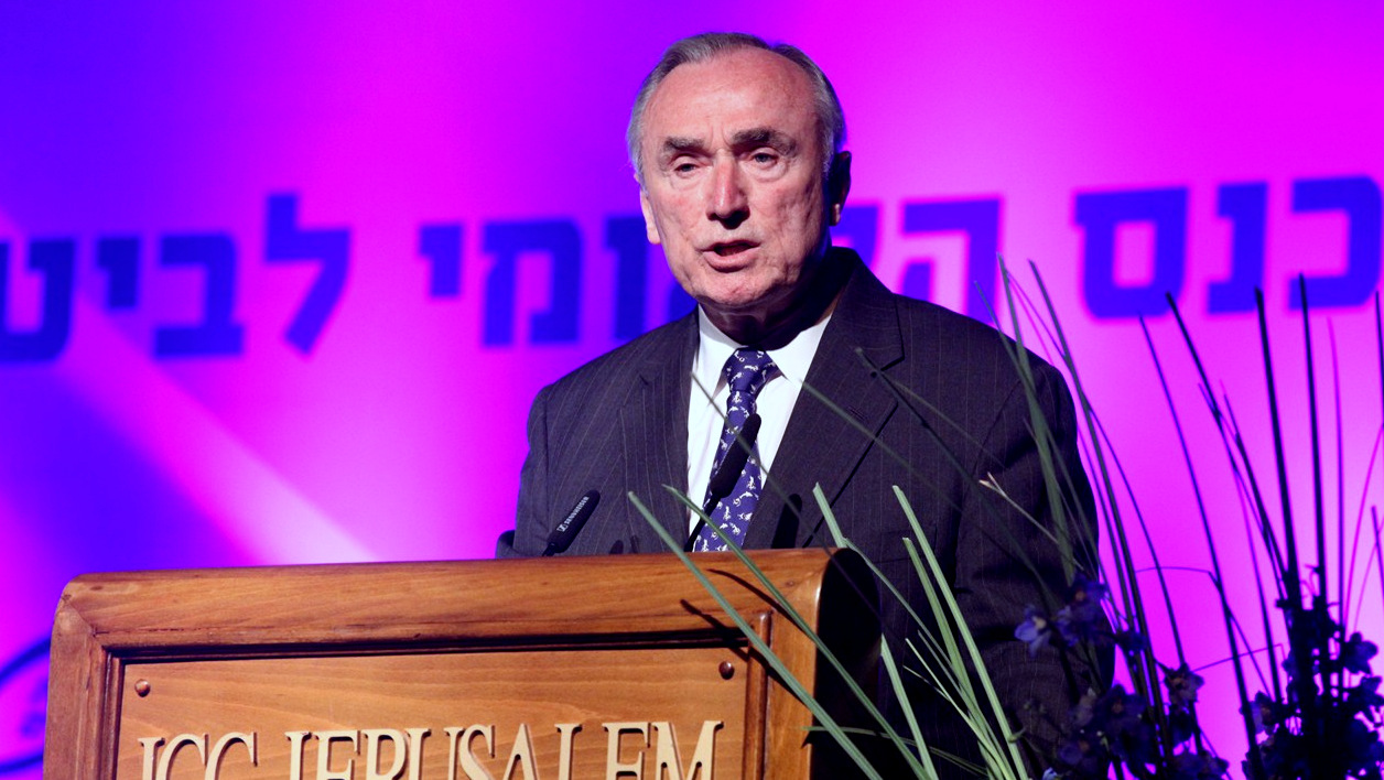 Former New York City Police Commissioner William Bratton Speaks at The First National Personal Security Conference in Israel, 2014.