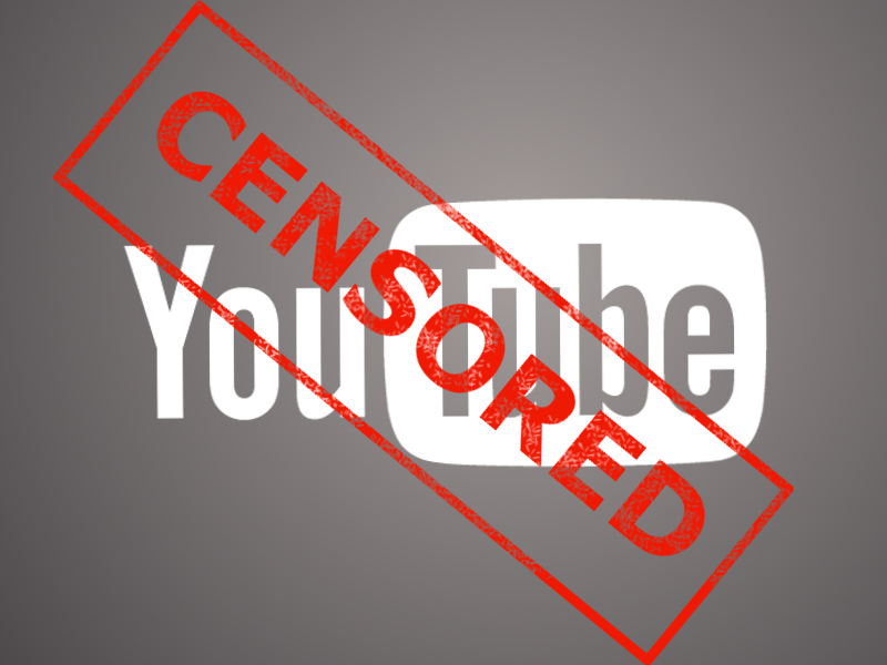 YouTube Accused Of Rampant Censorship
