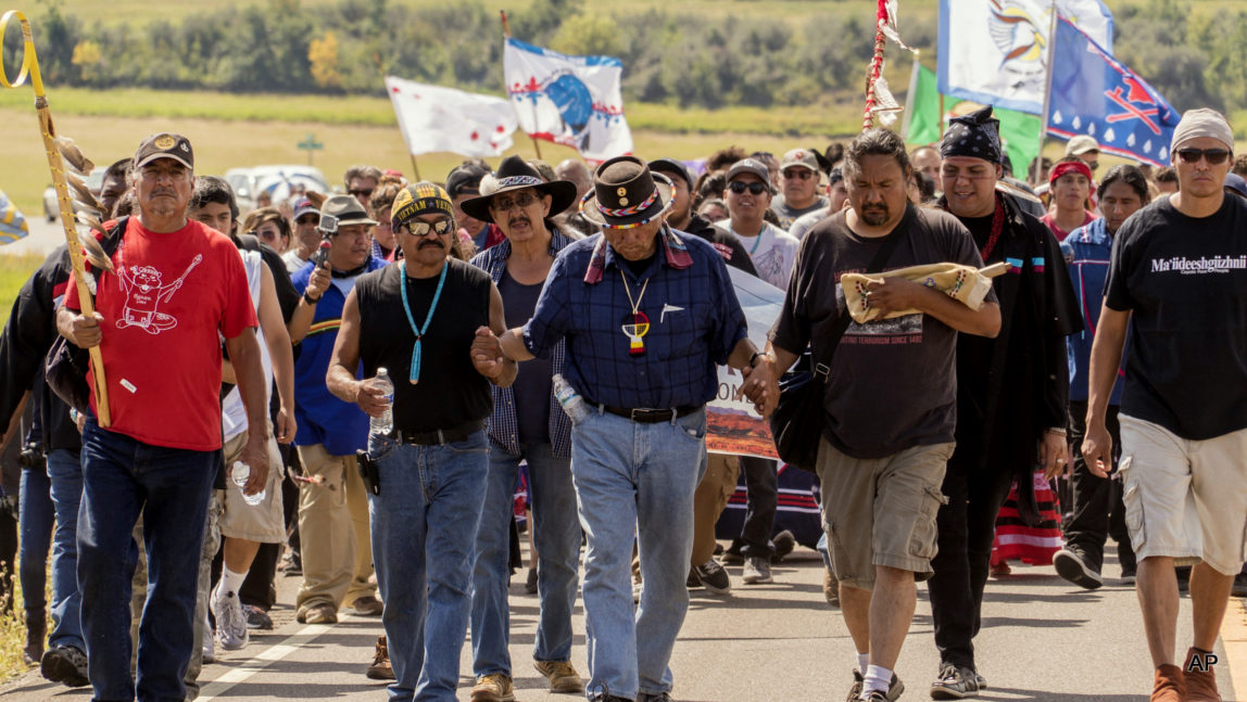 Over 200 Indigenous Nations are facing a brutal police crackdown in Canon Ball, ND where they've gathered to take a stand against the Dakota Access Pipeline.