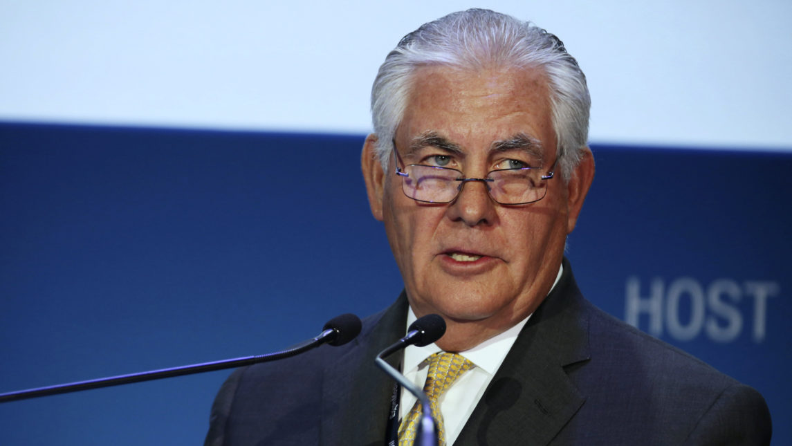 Exxon Mobil CEO Rex Tillerson Tapped For Secretary Of State