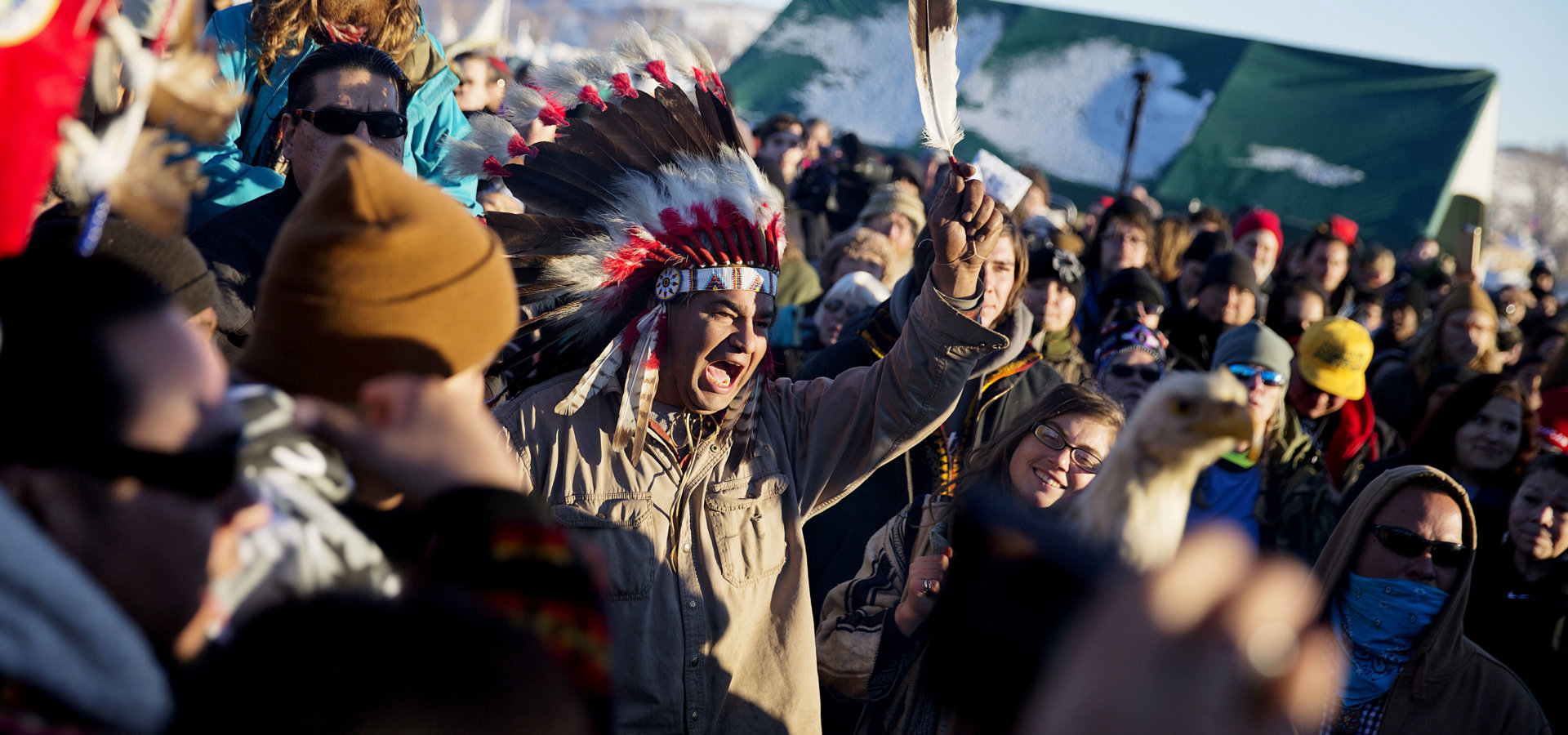 big oil pipeline protesters