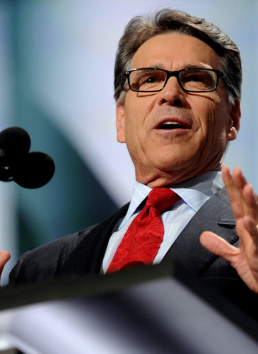 Rick Perry at the 2016 Republican National Convention. in Cleveland, Ohio. (Dennis Van Tine/STAR MAX/IPx/AP)