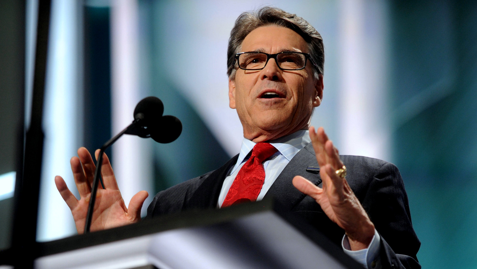 Rick Perry at the 2016 Republican National Convention. in Cleveland, Ohio. (Dennis Van Tine/STAR MAX/IPx/AP)