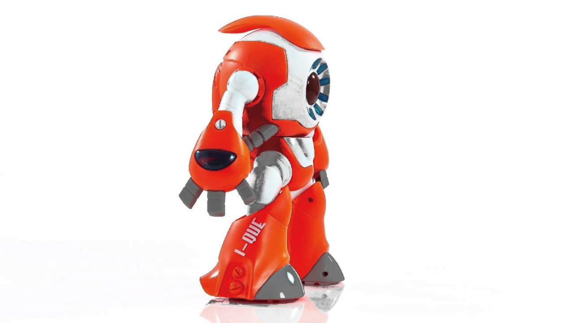 The I-Que Intelligent Robot from the US Genesis Toys. (Image: YouTube Screenshot)
