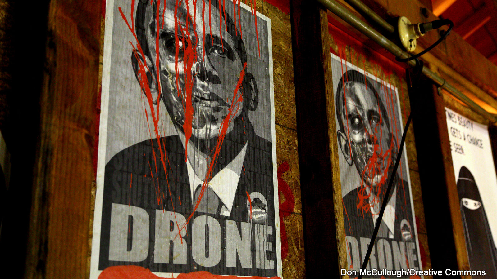 Obama Drone Art