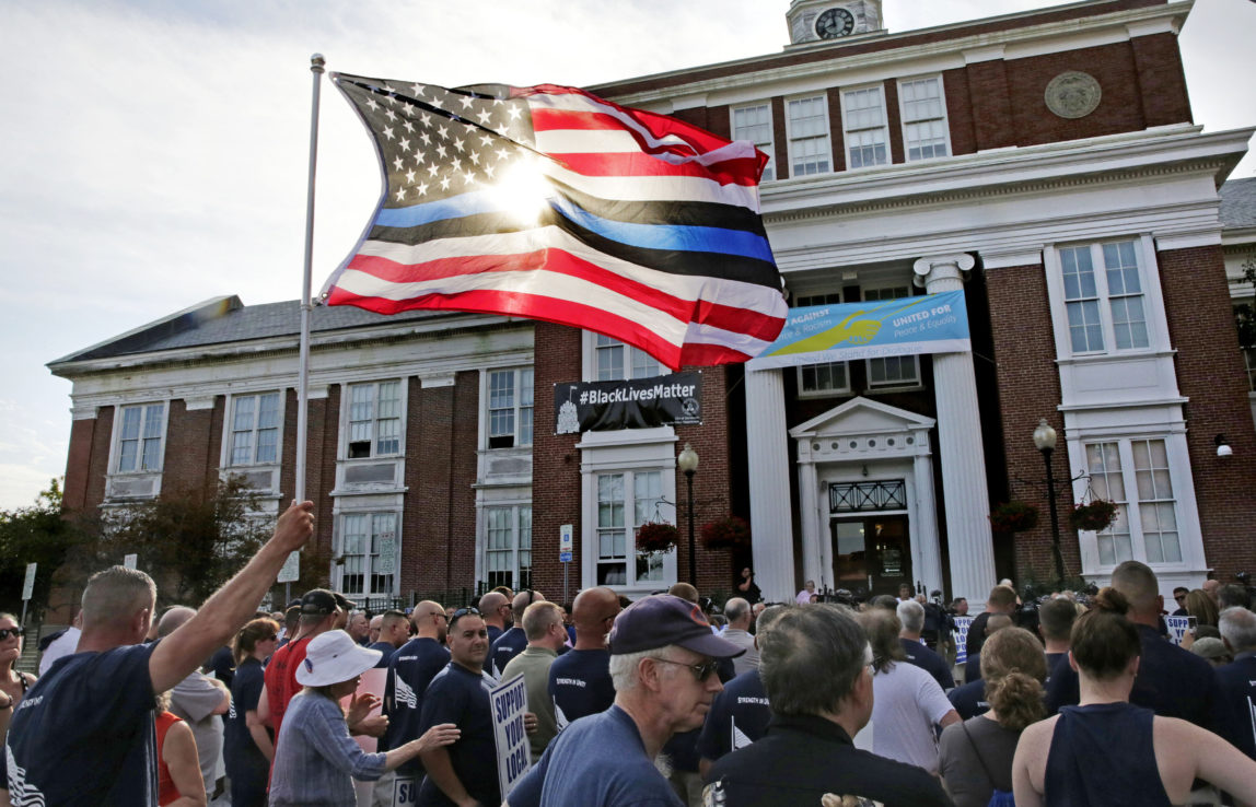 Blue Lives Matter Protest