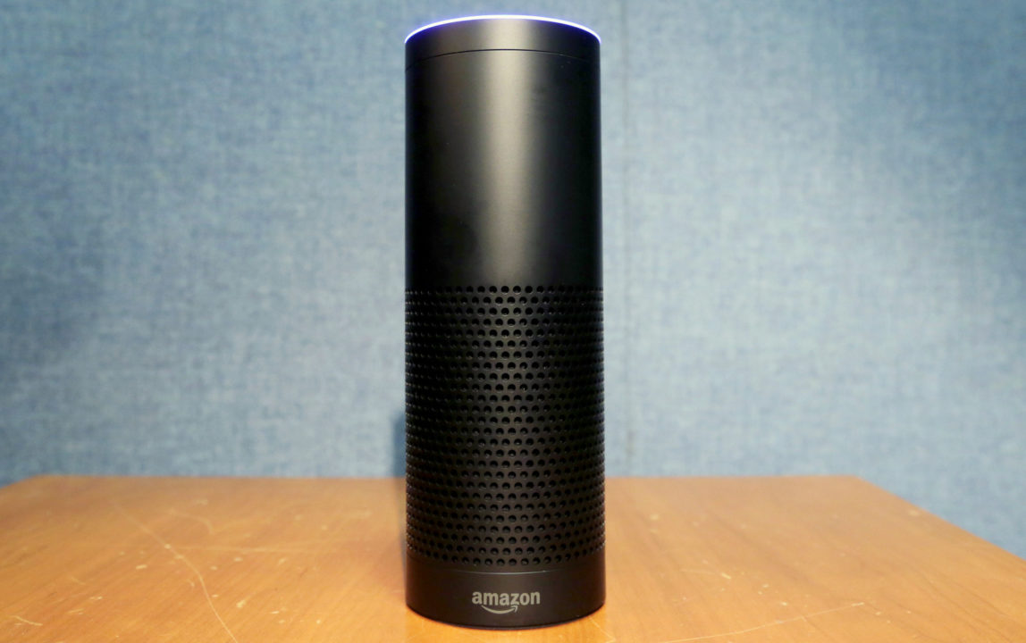 Amazon's Echo speaker, which responds to voice commands. A prosecutor investigating the death of a man whose body was found in a hot tub wants to expand the probe to include a potential new kind of evidence: the suspect’s Amazon Echo smart speaker. (AP/Mark Lennihan)