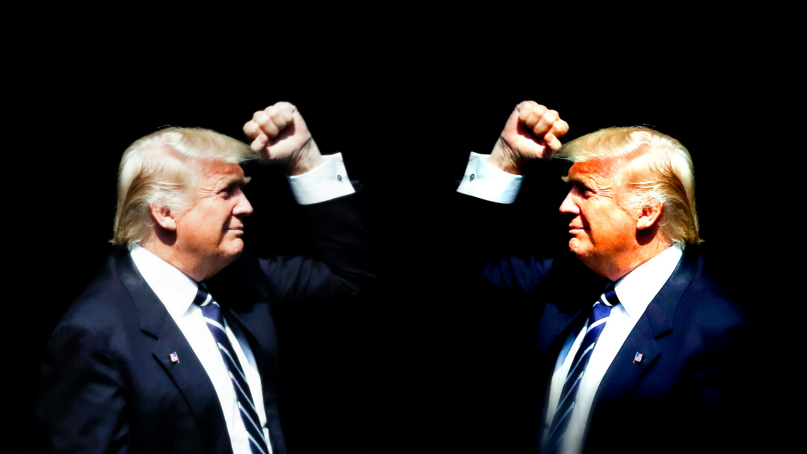 President Donald Trump And His Magic Mirror