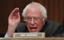 Sen. Bernard Sanders, I-Vt. speaks on Capitol Hill in Washington. (AP/Carolyn Kaster)