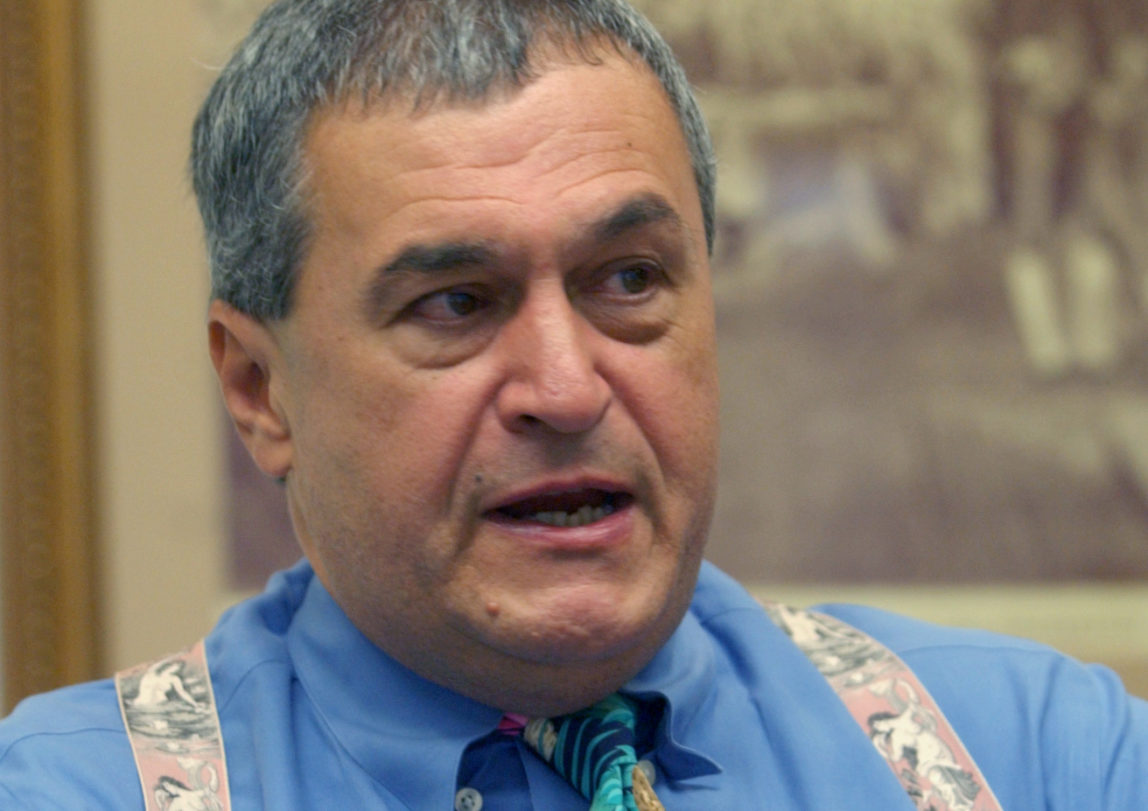 Tony Podesta, pictured here in 2004 while running the Kerry-Edwards campaign. accepted 170,000 dollars from Sberbank, Russia’s largest banking institution, to lobby against sanctions against Russia. (AP/Jacqueline Larma)