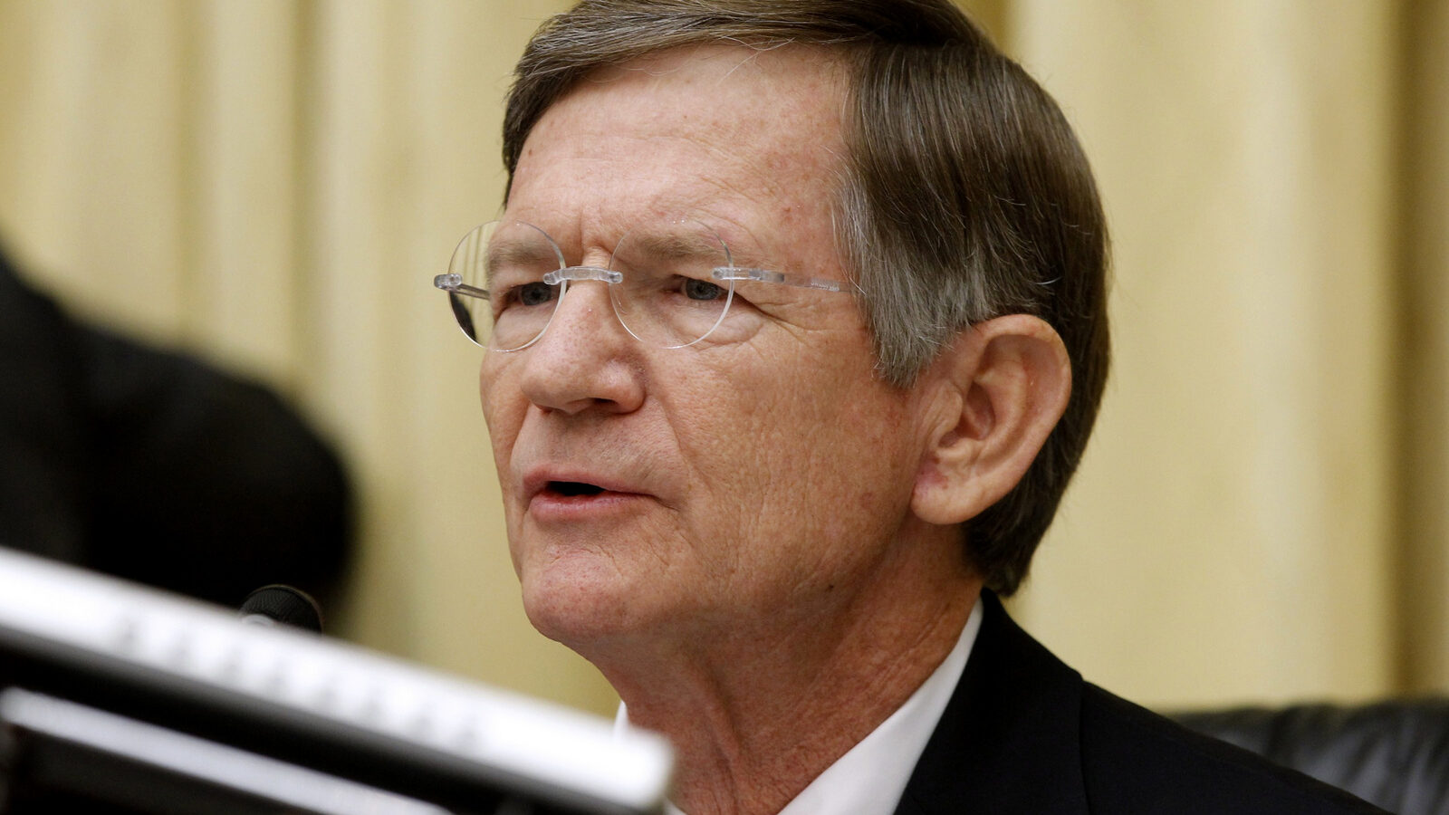 House Science Committee Chairman Rep. Lamar Smith, R-Texas speaks on Capitol Hill in Washington. Escalating a political fight over global warming. (AP/Charles Dharapak)