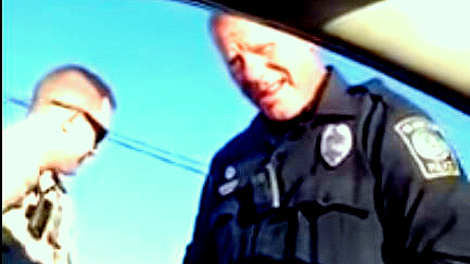 Police screen shot