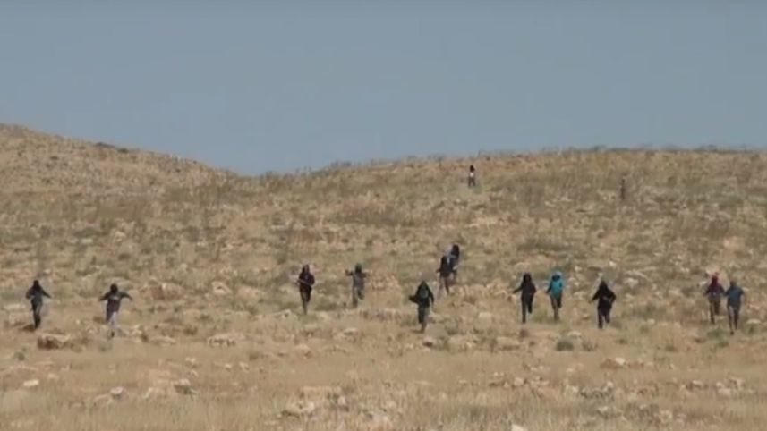 WATCH: Israeli Settlers Attack, Injure Activists Accompanying Palestinian Shepherds