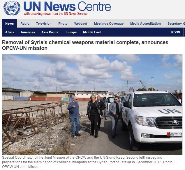 (Screenshot: United Nations News Centre)