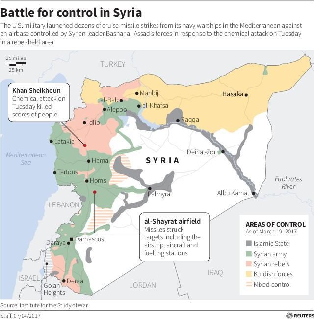 ISIS rebel control Syria