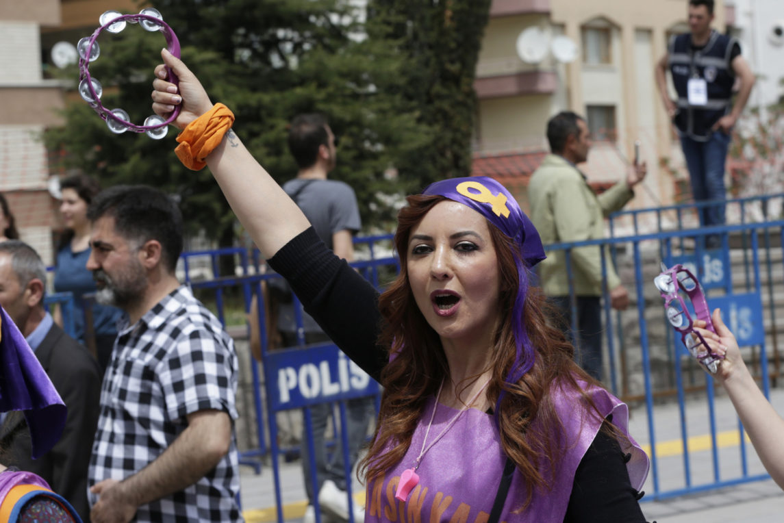 Photo Essay: May Day Rallies Fill Streets Around The World