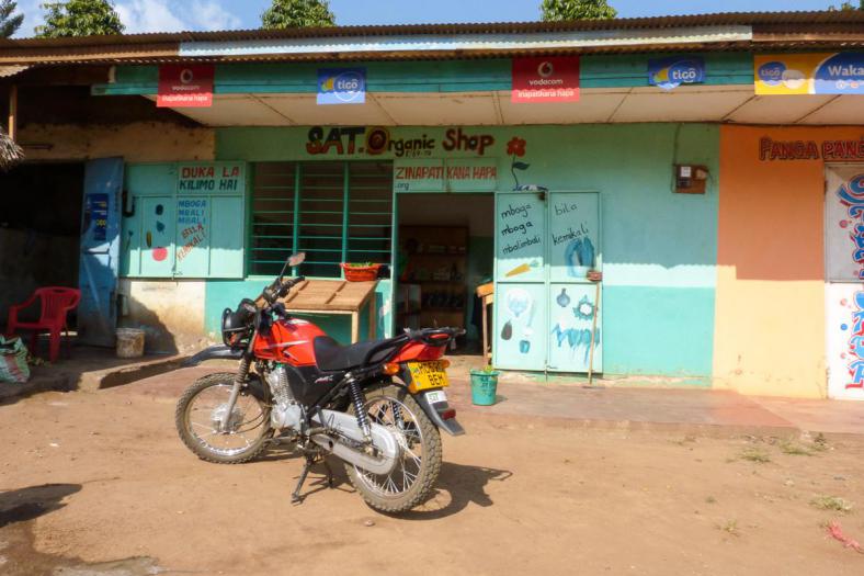 An organic seed shop in Morogoro,Tanzania. Shopssuch as these will soon be outlawed under the terms of a poverty-reduction initiative which critics say help big agribusiness, and hurts farmers. (Photo: Ebe Daems)