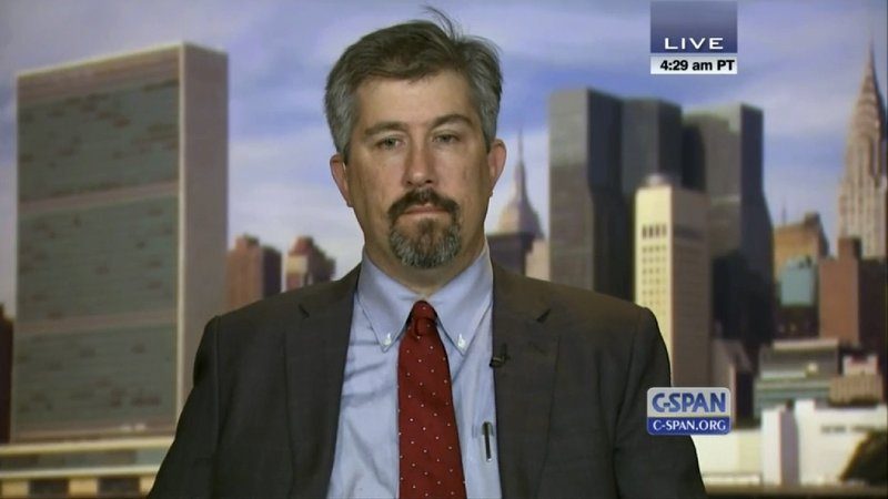 Wall Street Journal reporter Jay Solomon is interview on the C-SPAN program Washington Journal on Sept. 23, 2014 in Washington.