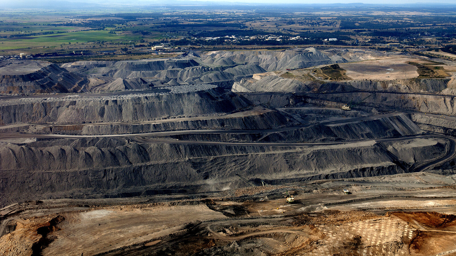 An open cut coal mine in the Hunter Valley area of New South Wales, Australia. (Photo: Max Phillips/Jeremy Buckingham MLC)