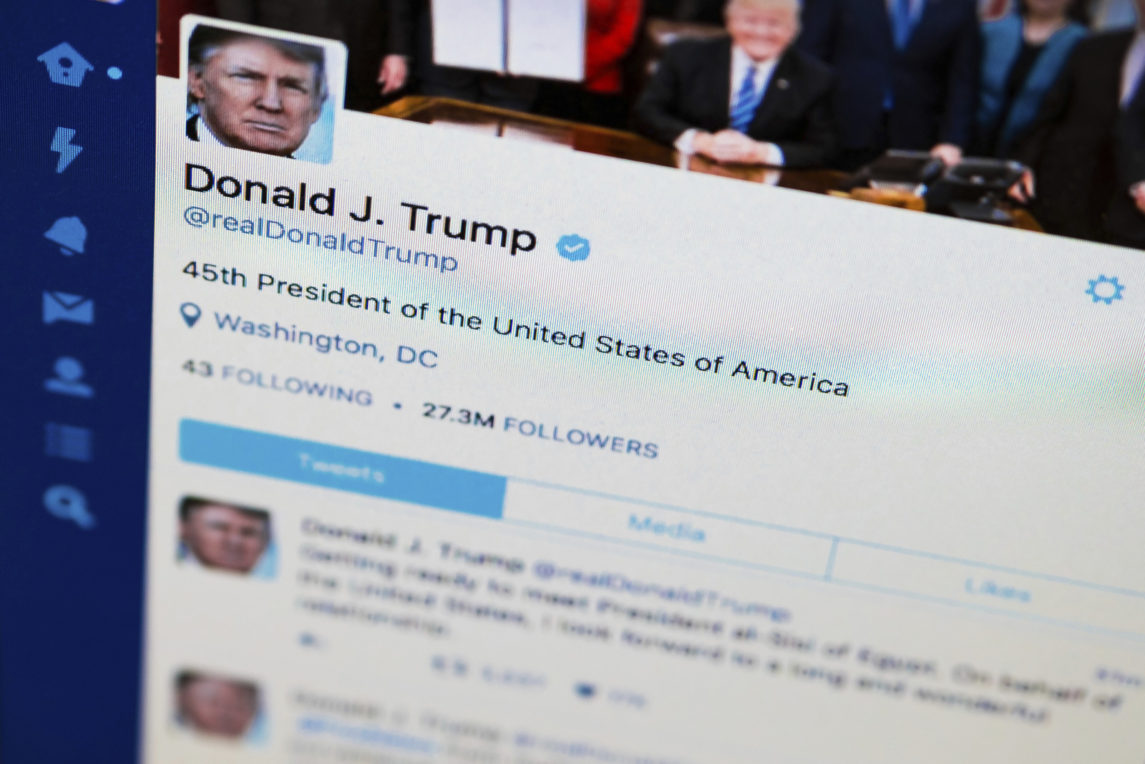 唐纳德特朗普不能阻止Twitter用户，联邦法官规则