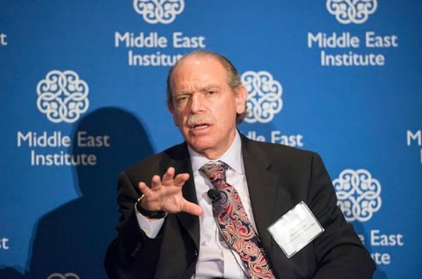 The Washington Post (3/8/17) quoted former Ambassador Gerald Feierstein on the wisdom of selling Raytheon weapons to Saudi Arabia–without noting that Feierstein’s Middle East Institute is funded by both Saudi Arabia and Raytheon. (image: Middle East Institute)