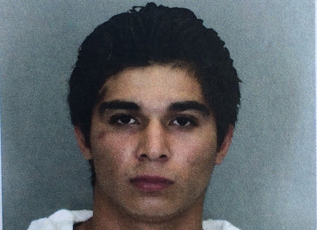 Police booking photo of the suspect, Darwin Martinez Torres.