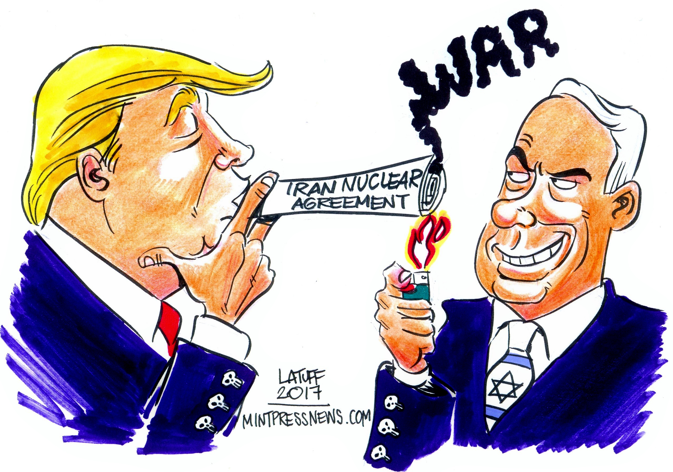 Trump Netanyahu Iran Deal Mintpressnews