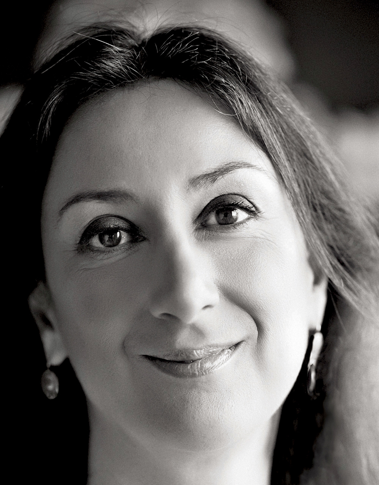 This undated photo shows Daphne Caruana Galizia, a Maltese investigative journalist who exposed her island nation’s links with the so-called Panama Papers. (The Malta Independent via AP)