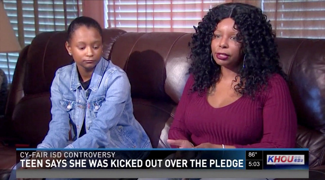 Texas Student Sues After Being Expelled For Sitting During Pledge Of Allegiance