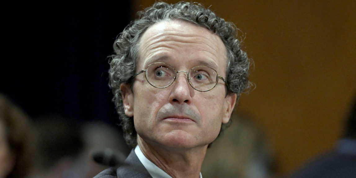 William Wehrum appears before the U.S. Senate Committee on Environment and Public Works to testify on his nomination as the assistant administrator for the Office of Air and Regulation at the Environmental Protection Agency on Capitol Hill in Washington, D.C., Oct. 4, 2017.