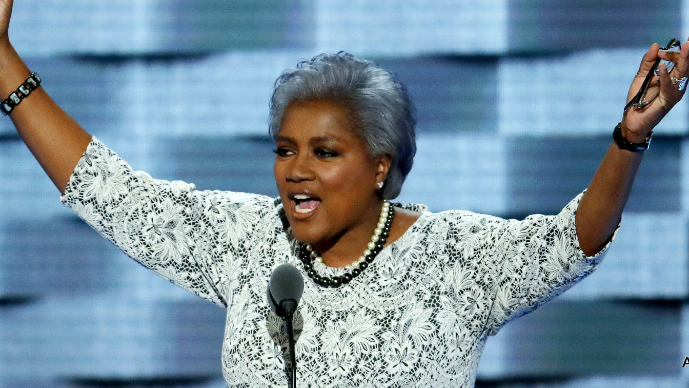 Democratic National Committee Vice Chair Donna Brazile speaks during the second day of the Democratic National Convention in Philadelphia , Tuesday, July 26, 2016. (AP/J. Scott Applewhite)