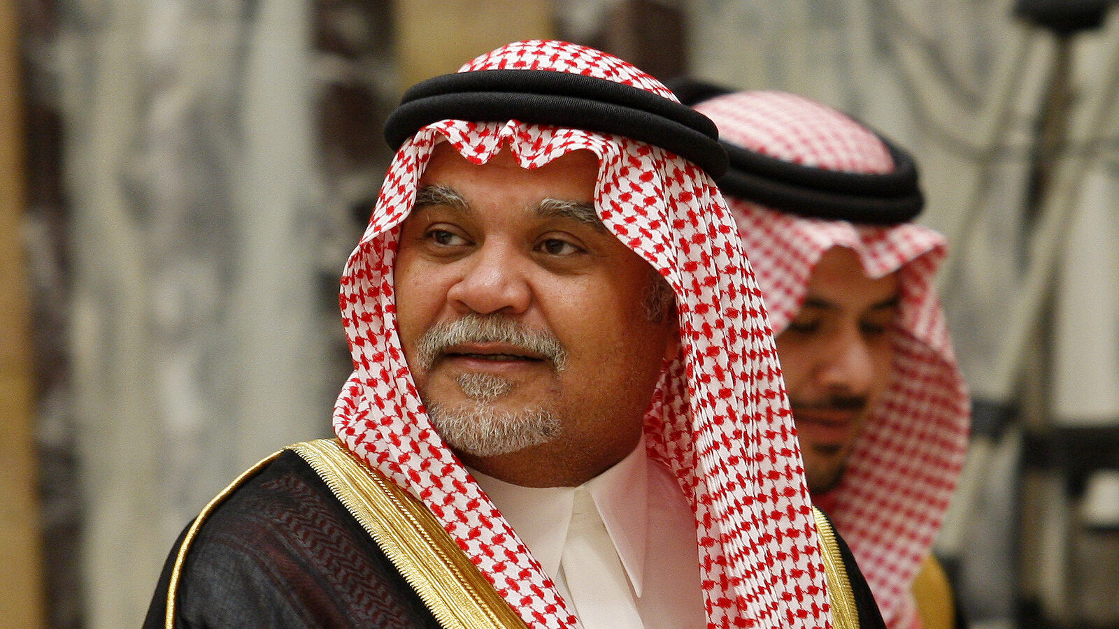 Saudi Prince Bandar bin Sultan seen at his palace in Riyadh, Saudi Arabia. (AP/Hassan Ammar)