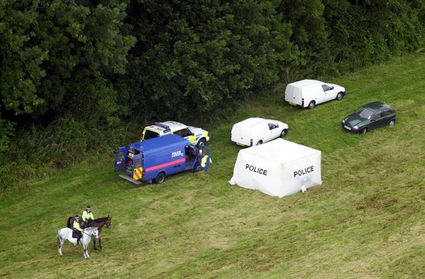 The scene where Dr David Kelly's body was found in 2003 (Image: PA)