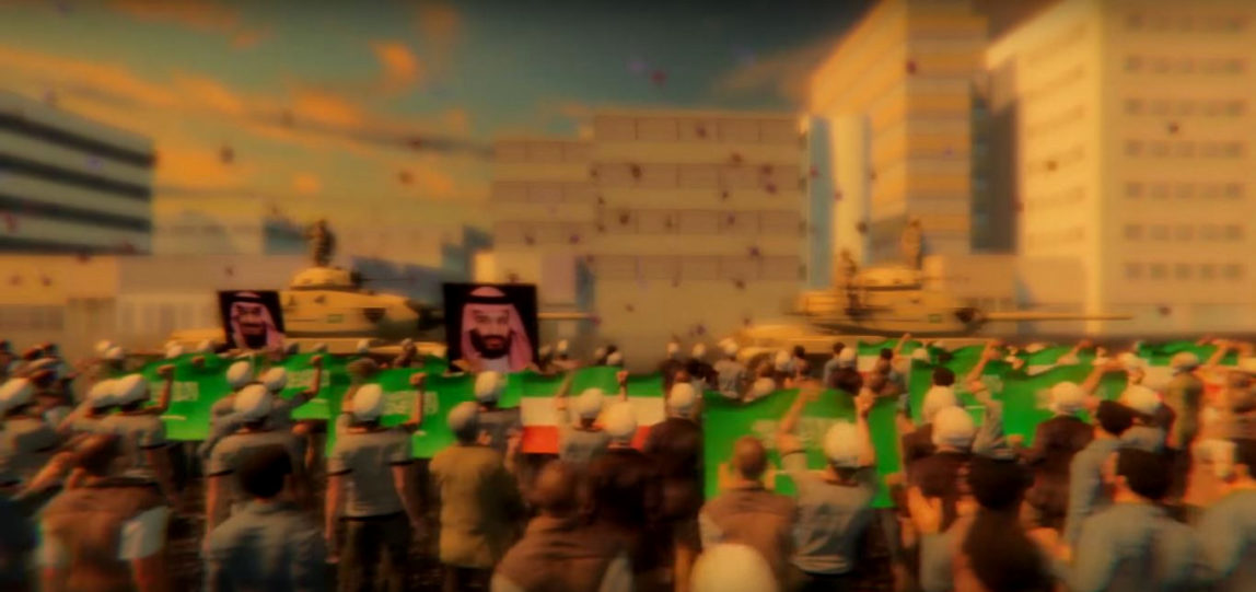 Watch Saudi Arabia’s Cartoonish Propaganda Film Showing an Invasion of Iran