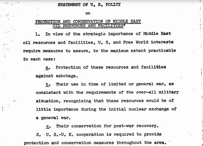 Declassified Documents Reveal US/UK "Denial" Program.