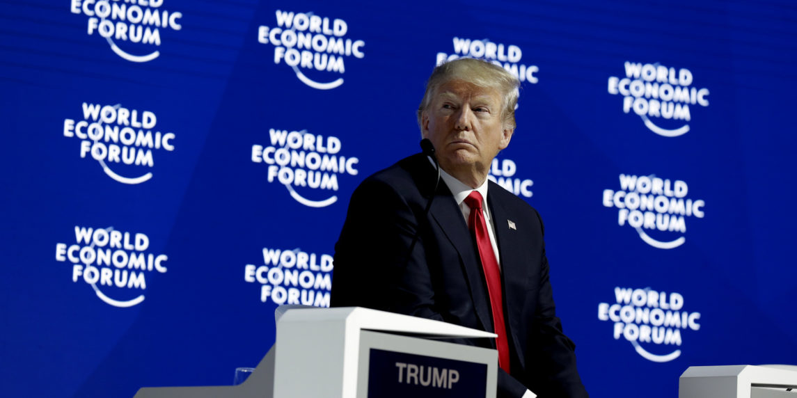 Trump Epitomizes the Erosion Of U.S. Leadership in Davos