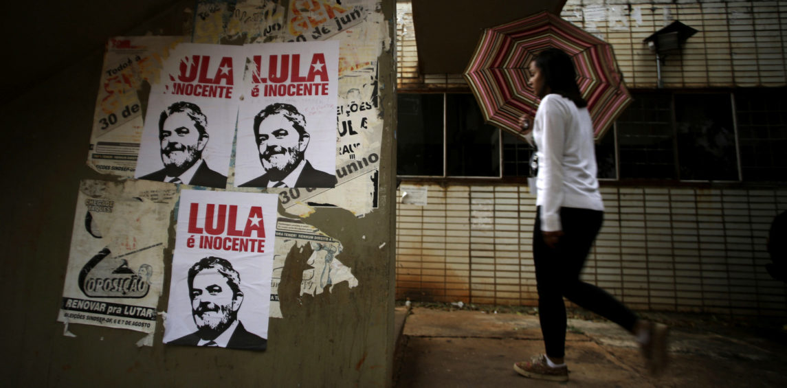 Despite Corruption Allegations, Brazil’s Leftist Lula Leads Presidential Polls
